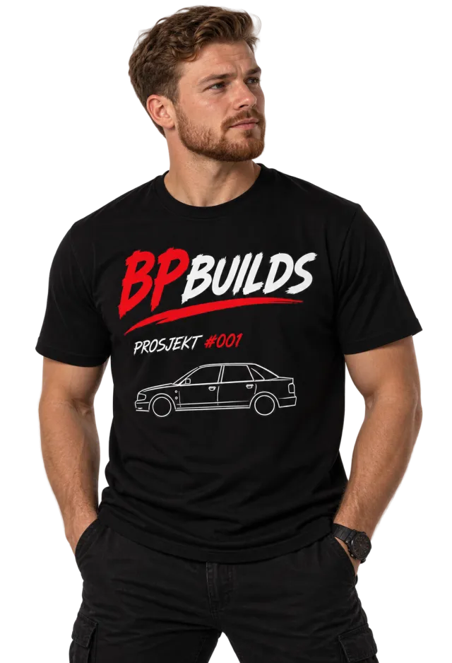 BPbuilds A4 b5 T-skjorte